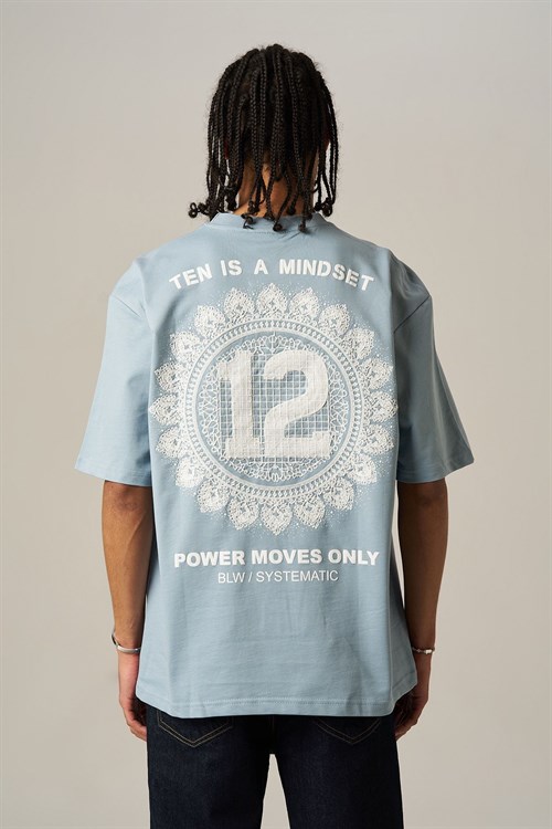 Wholesale Mens Blue T-Shirt