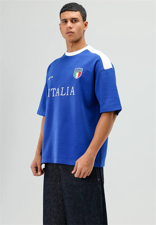 Wholesale Mens Blue T-Shirt