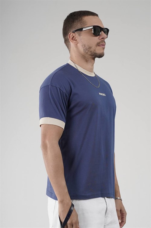 Wholesale Mens Blue T-Shirt