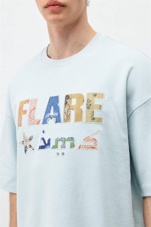 Wholesale Mens Blue T-Shirt