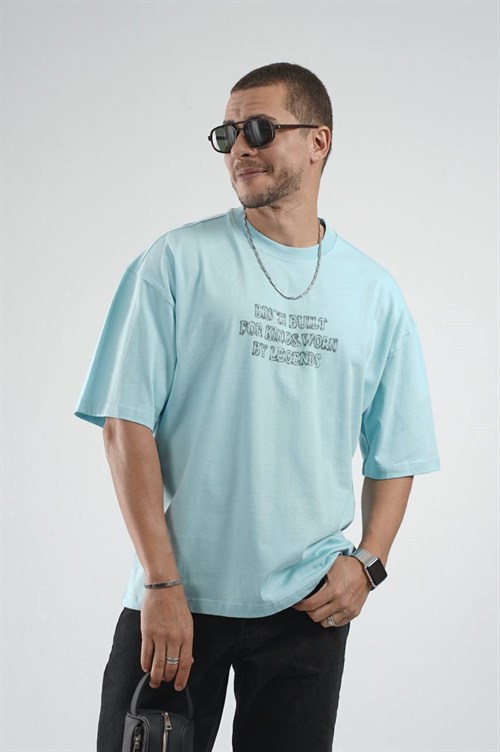 Wholesale Mens Blue T-Shirt