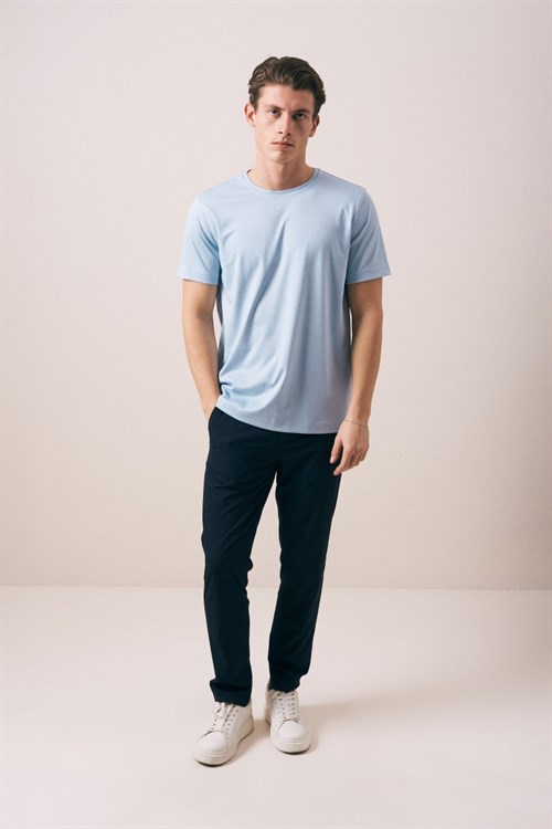Wholesale Mens Blue T-Shirt