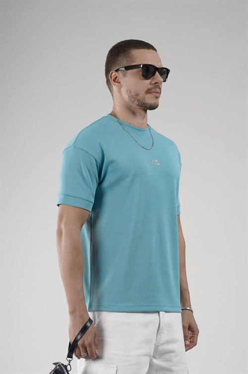 Wholesale Mens Blue T-Shirt