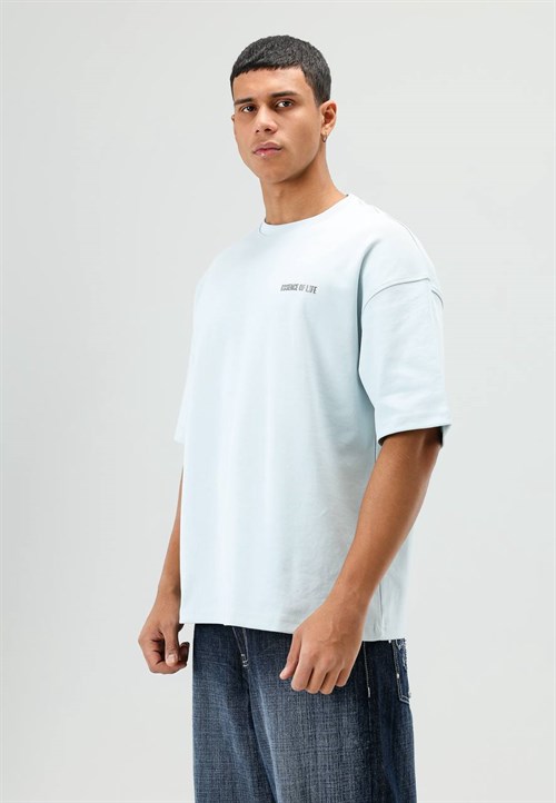 Wholesale Mens Blue T-Shirt