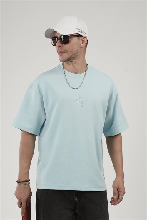 Wholesale Mens Blue T-Shirt