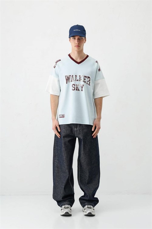 Wholesale Mens Blue T-Shirt