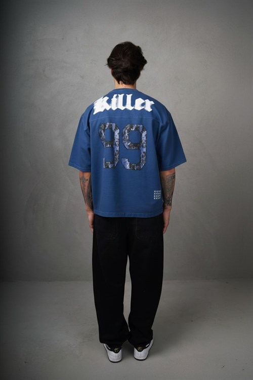 Wholesale Mens Blue T-Shirt