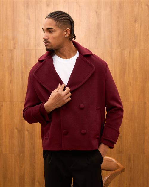 Wholesale Mens Bordeaux  Coat