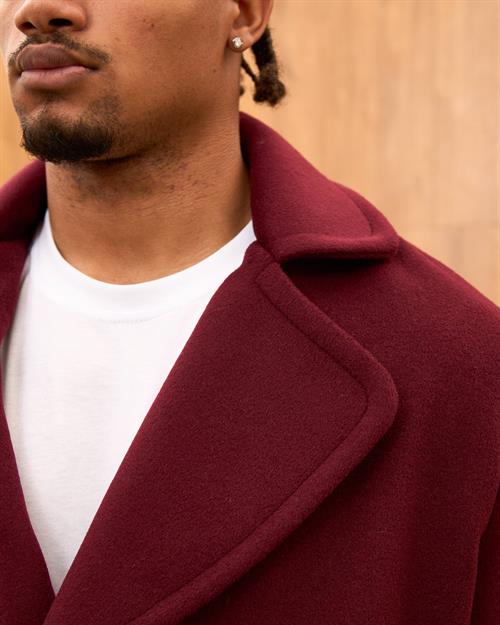 Wholesale Mens Bordeaux  Coat