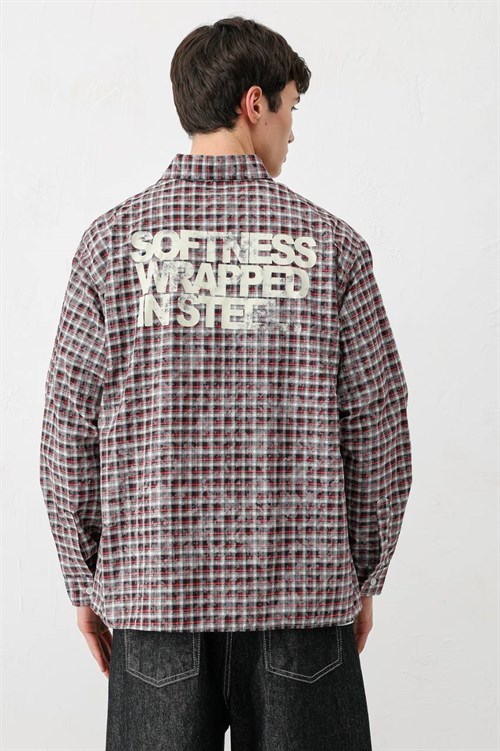 Wholesale Mens Bordeaux Shirt