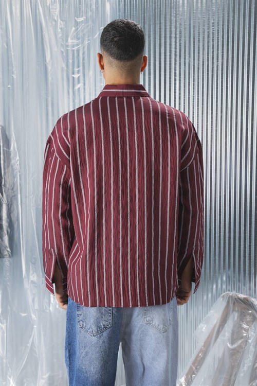 Wholesale Mens Bordeaux Shirt