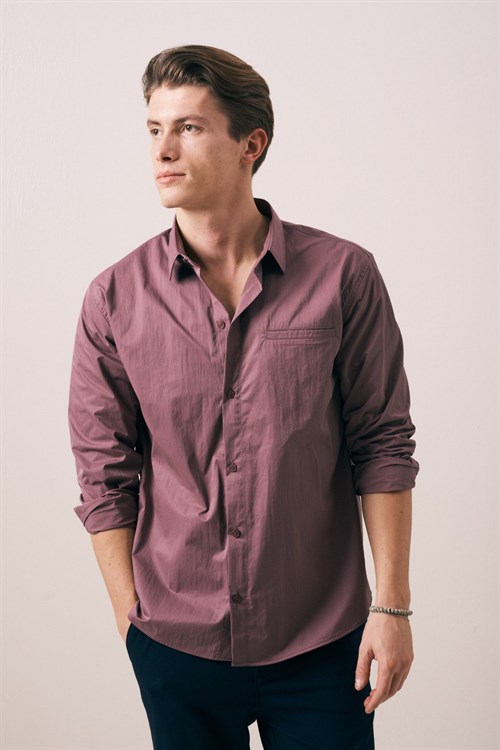 Wholesale Mens Bordeaux Shirt