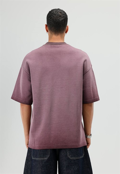 Wholesale Mens Bordeaux T-Shirt