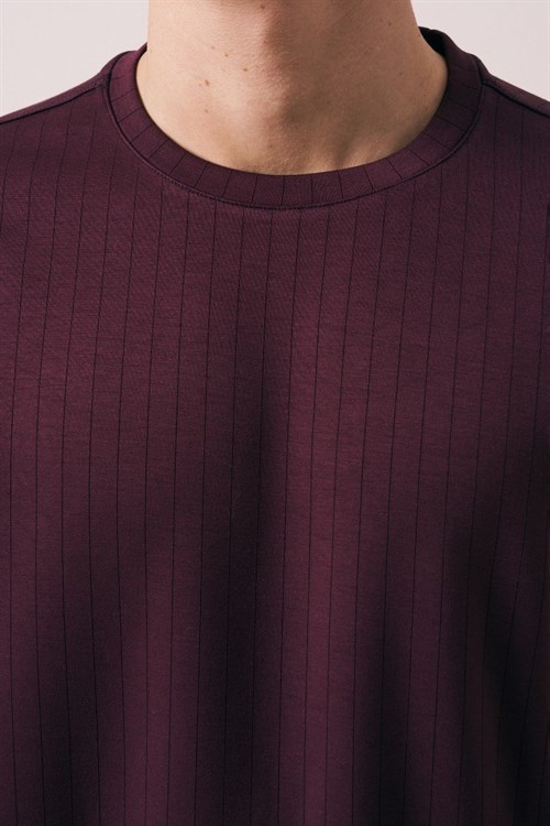 Wholesale Mens Bordeaux T-Shirt