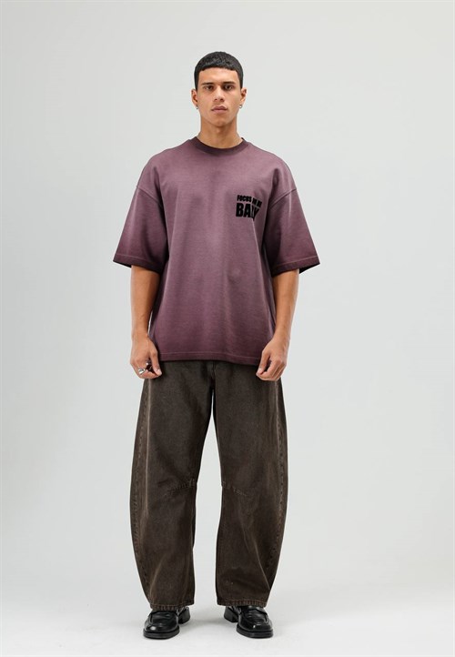 Wholesale Mens Bordeaux T-Shirt