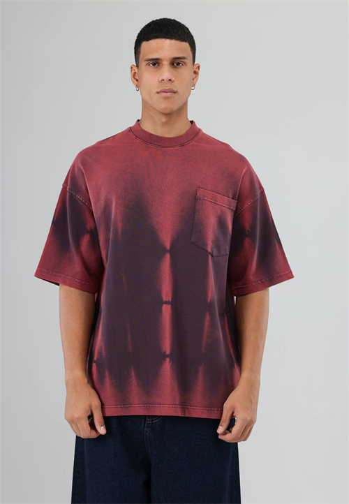 Wholesale Mens Bordeaux T-Shirt