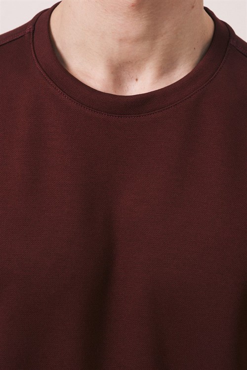 Wholesale Mens Bordeaux T-Shirt