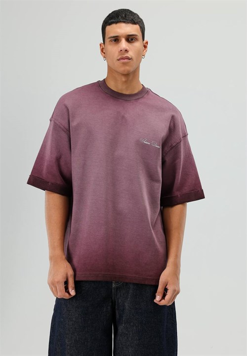 Wholesale Mens Bordeaux T-Shirt