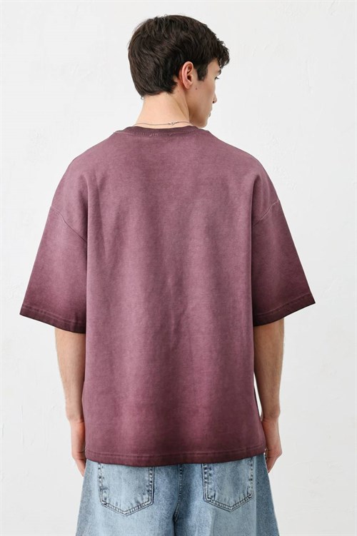 Wholesale Mens Bordeaux T-Shirt