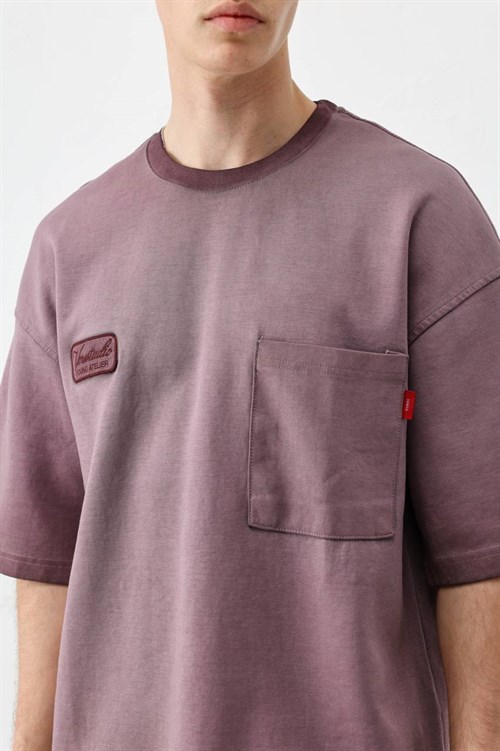 Wholesale Mens Bordeaux T-Shirt