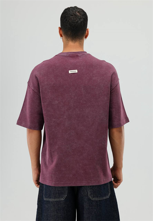 Wholesale Mens Bordeaux T-Shirt