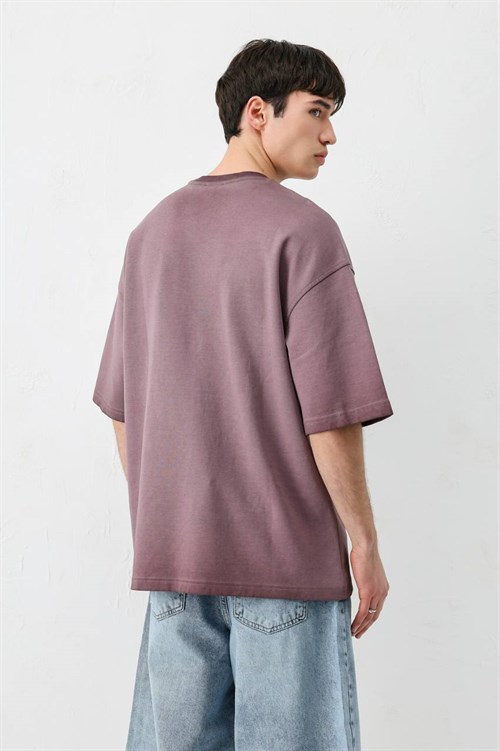 Wholesale Mens Bordeaux T-Shirt