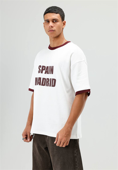 Wholesale Mens Bordeaux T-Shirt