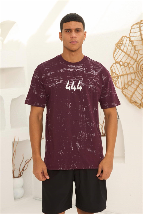 Wholesale Mens Bordeaux T-Shirt