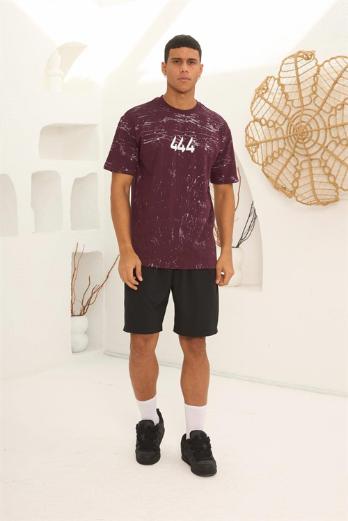 Wholesale Mens Bordeaux T-Shirt