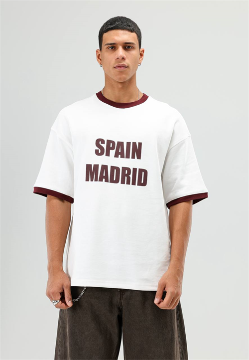 Wholesale Mens Bordeaux T-Shirt