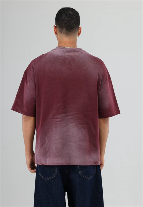 Wholesale Mens Bordeaux T-Shirt