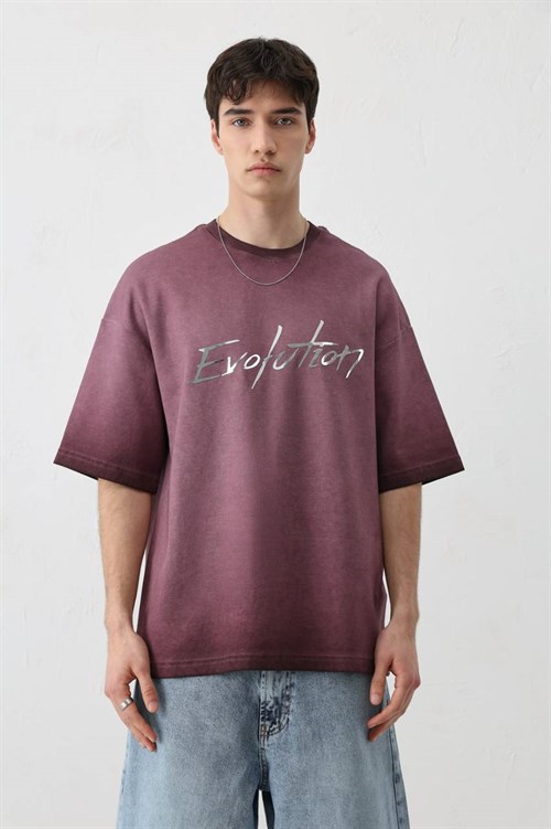 Wholesale Mens Bordeaux T-Shirt
