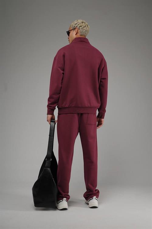 Wholesale Mens Bordeaux Tracksuit