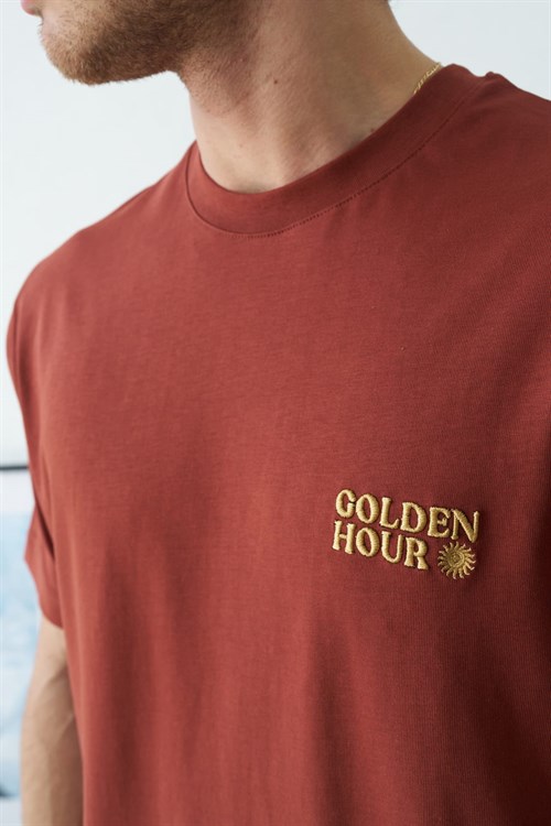 Wholesale Mens Brick T-Shirt