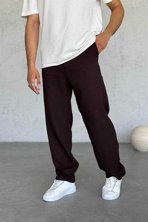 Wholesale Mens Brown Baggy Pants