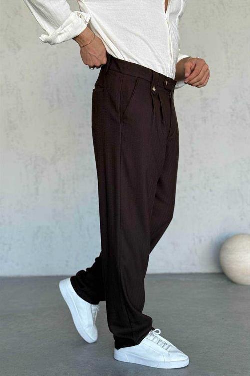 Wholesale Mens Brown Baggy Pants