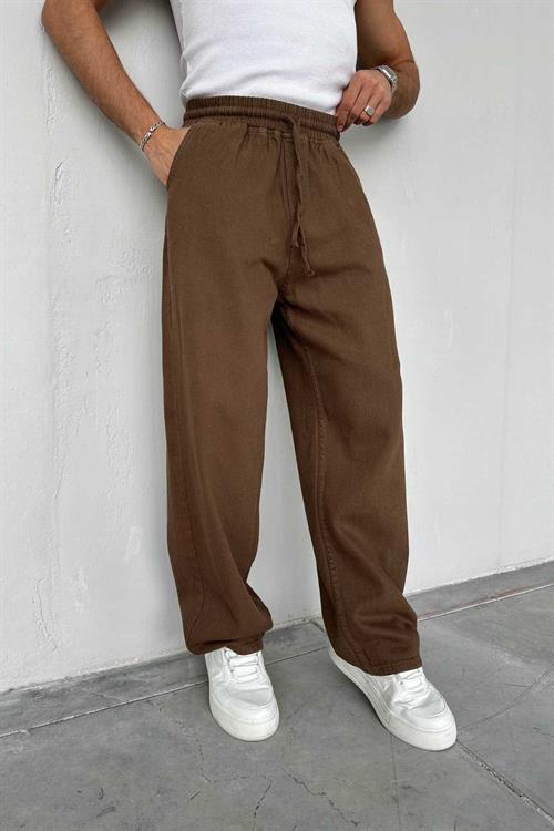 Wholesale Mens Brown  Baggy Pants