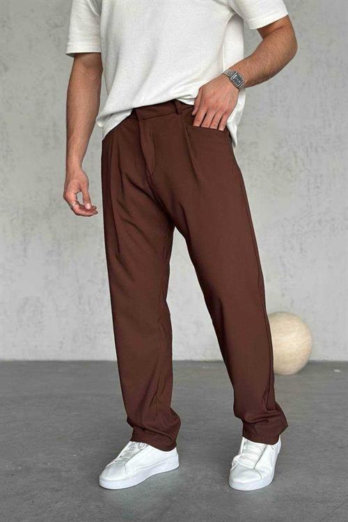 Wholesale Mens Brown Baggy Pants