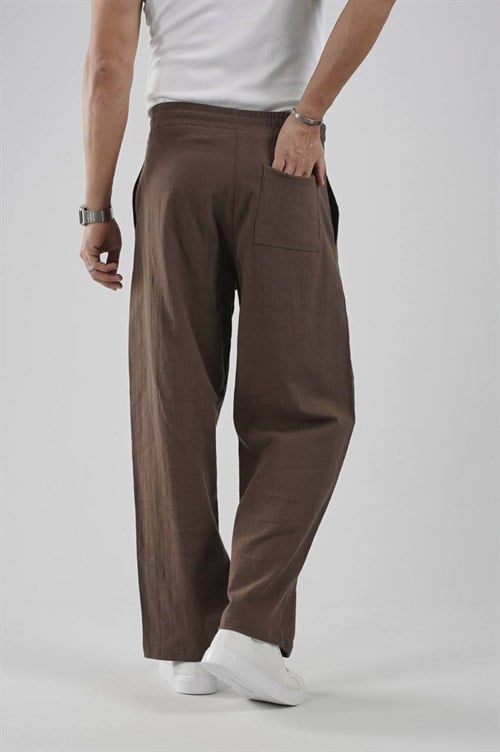 Wholesale Mens Brown Baggy Pants