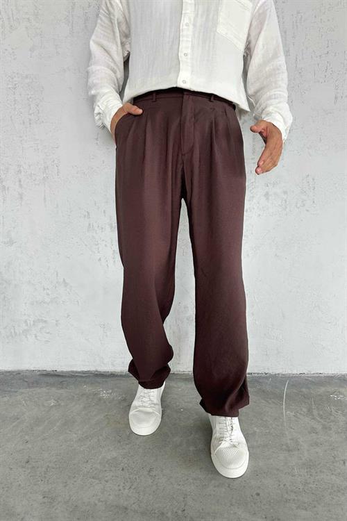 Wholesale Mens Brown Baggy Pants
