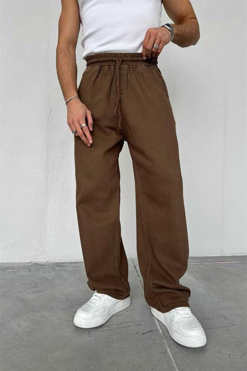 Wholesale Mens Brown  Baggy Pants