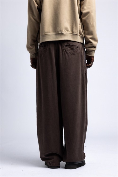 Wholesale Mens Brown Baggy Pants