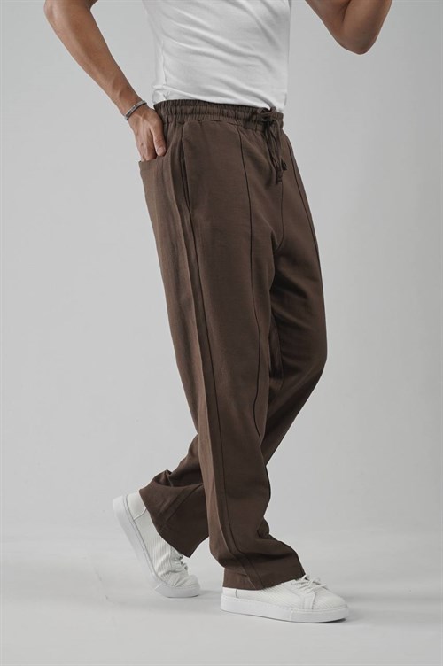 Wholesale Mens Brown Baggy Pants