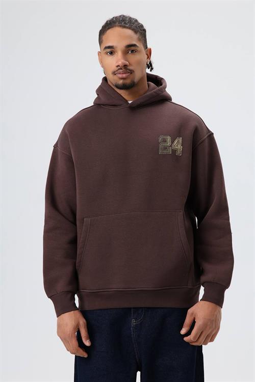 Wholesale Mens Brown Hoodie