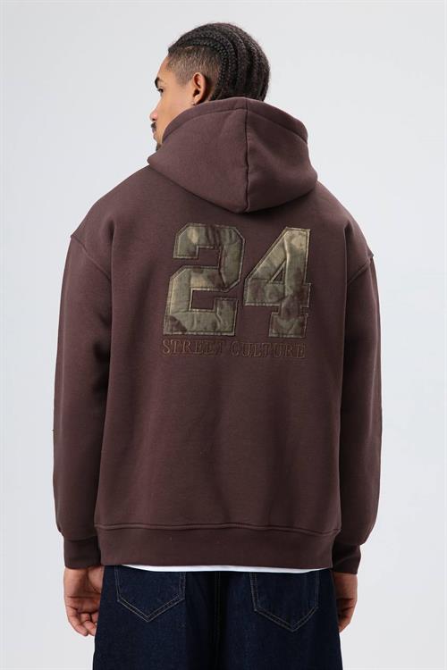 Wholesale Mens Brown Hoodie