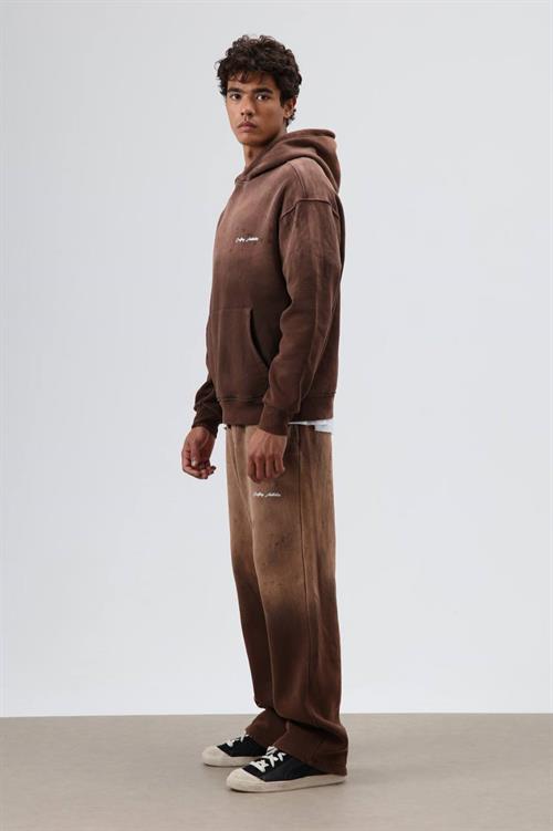 Wholesale Mens Brown Oversize Tracksuit 