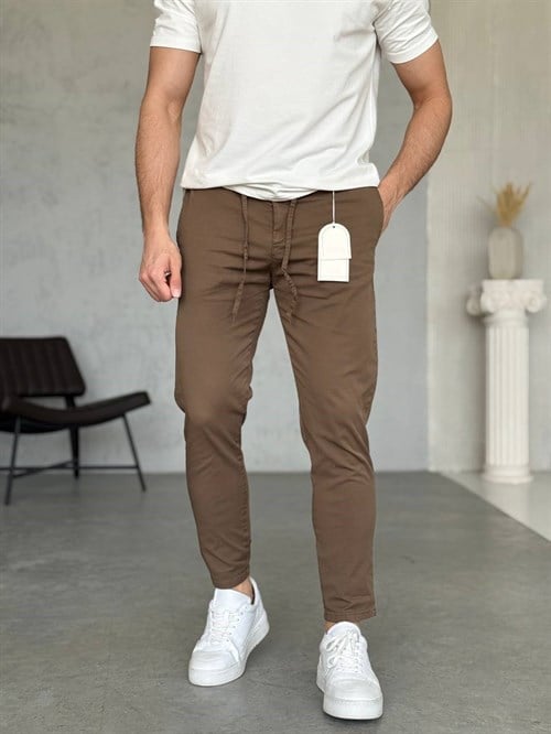 Wholesale Men's Brown Pants 1504W26-PNT5114