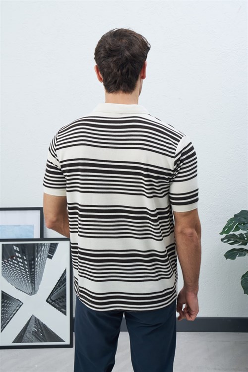 Wholesale Mens Brown Polo T-Shirt