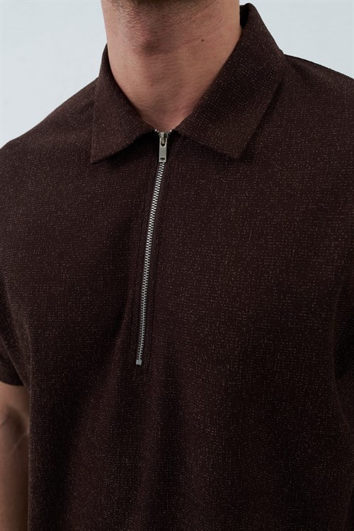 Wholesale Mens Brown Polo T-Shirt