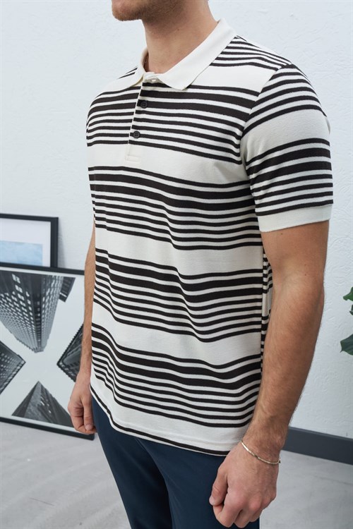 Wholesale Mens Brown Polo T-Shirt